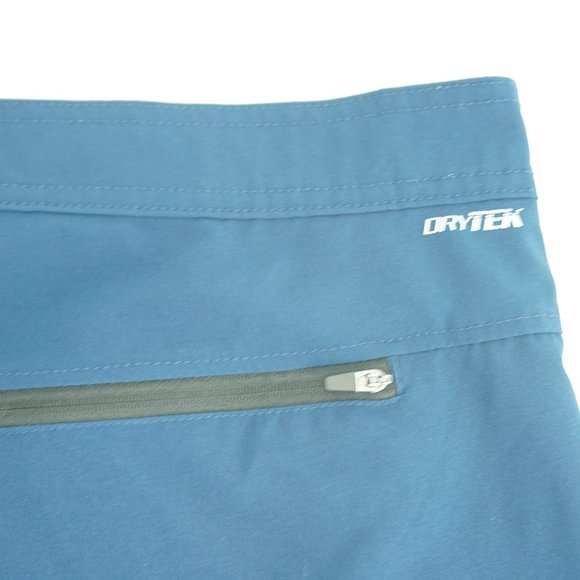 Tek Gear Mens Running Shorts DryTek Size Large Pockets Blue Athletic - Picture 4 of 5
